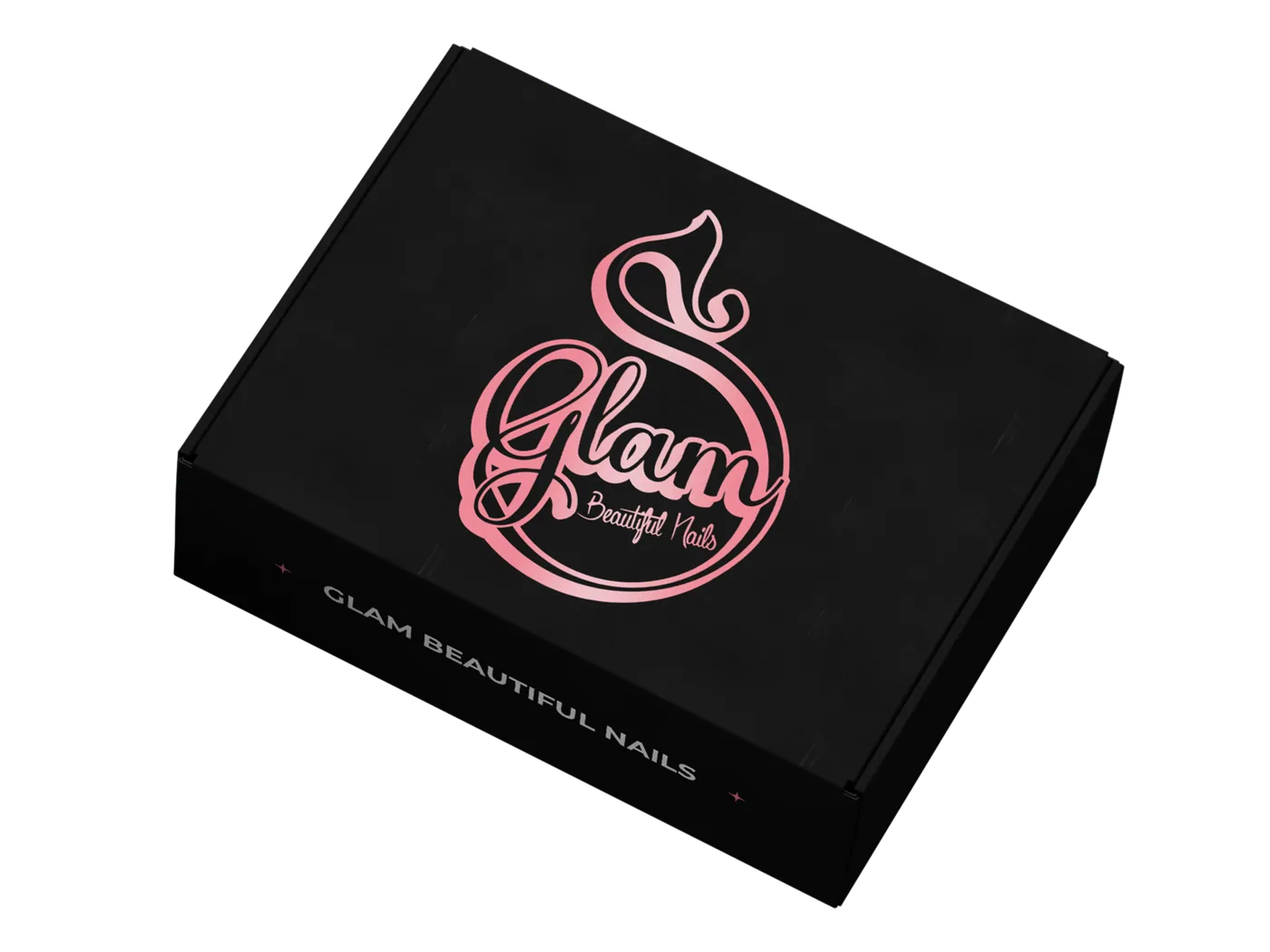 Caja del kit profesional Glam Beautiful Nails